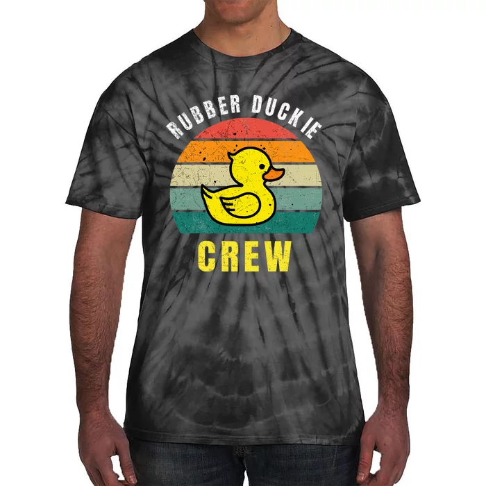 Rubber Duckie Crew Funny Rubber Duck Tie-Dye T-Shirt