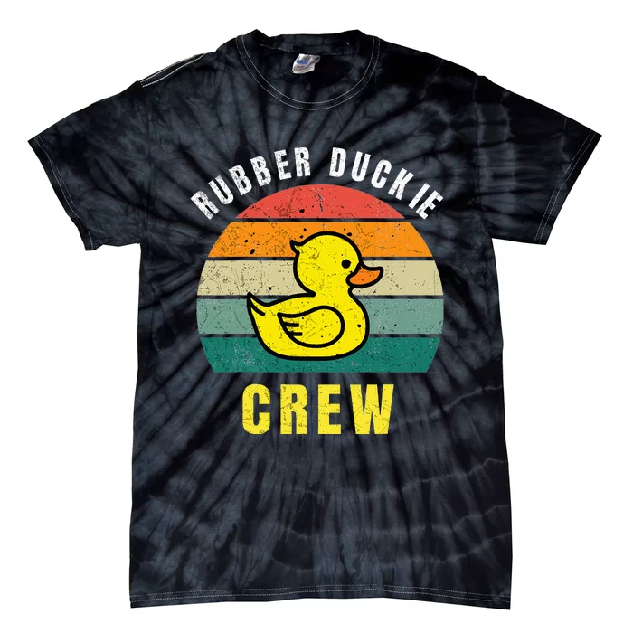 Rubber Duckie Crew Funny Rubber Duck Tie-Dye T-Shirt