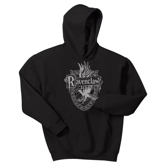 Ravenclaw Detailed Crest Kids Hoodie