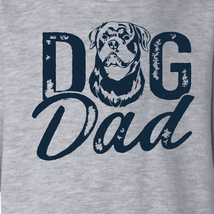 Rottweiler Dog Dad Rottie Toddler Hoodie