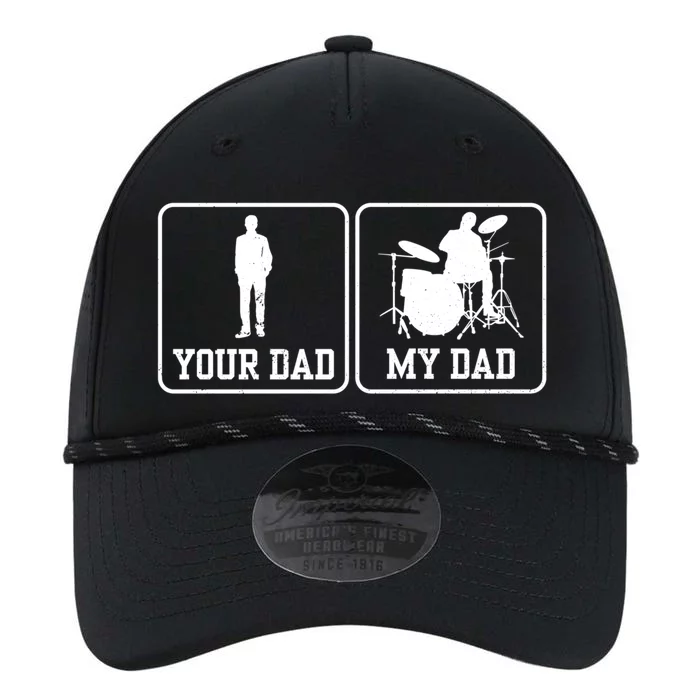 Rock Drummer Dad My Rockband Rockstar Daddy Gift Performance The Dyno Cap