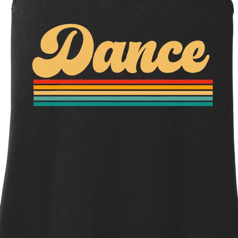 Retro Dance Dancing Dancer Ladies Essential Tank