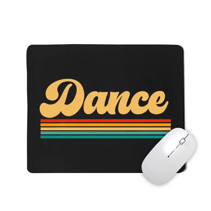 Retro Dance Dancing Dancer Mousepad