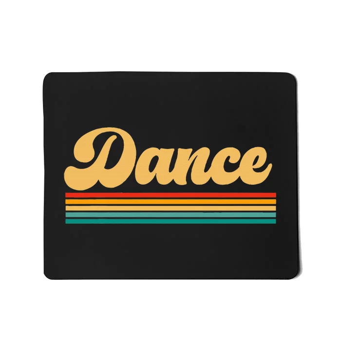 Retro Dance Dancing Dancer Mousepad