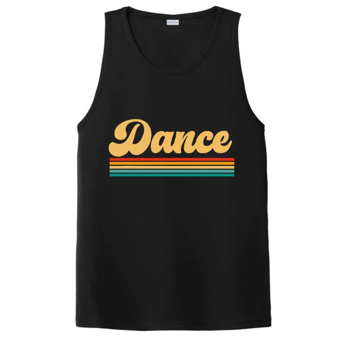 Retro Dance Dancing Dancer Performance Tank