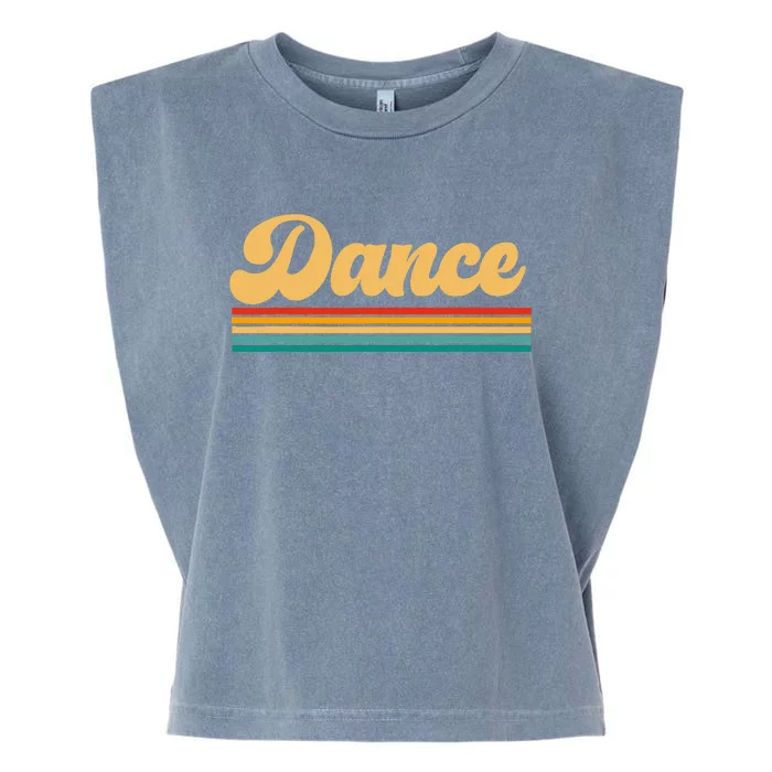 Retro Dance Dancing Dancer Garment-Dyed Women's Muscle Tee