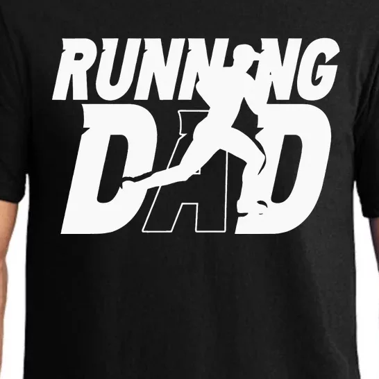 Running Dad Daddy Father Jogging Papa Father's Day Pajama Set