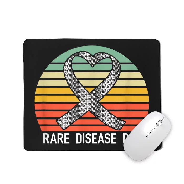 Rare Disease Day Awareness 2024 Mousepad