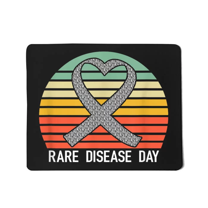 Rare Disease Day Awareness 2024 Mousepad