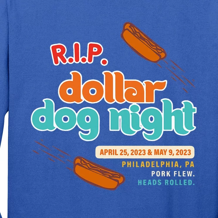 R.I.P Dollar Dog Night Long Sleeve Shirt