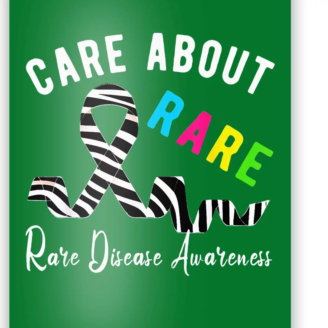 Rare Disease Day Care About Rare Disease Awareness Poster