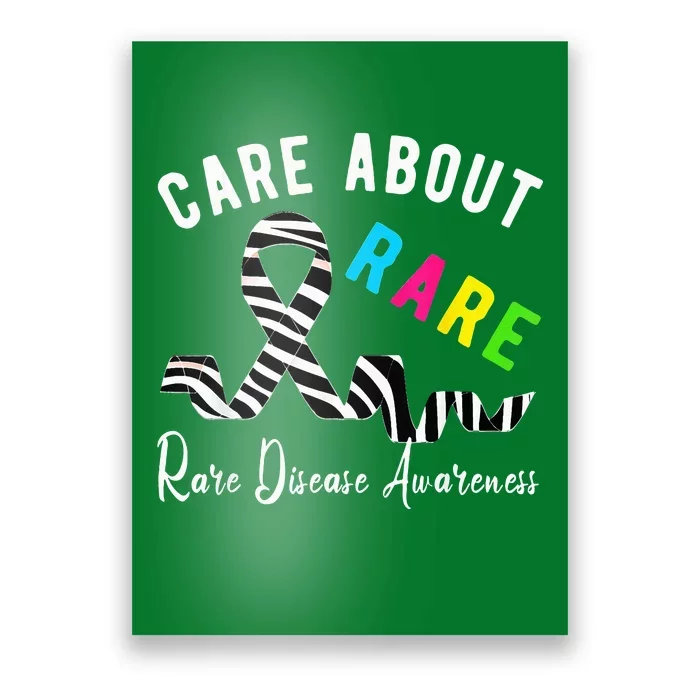 Rare Disease Day Care About Rare Disease Awareness Poster