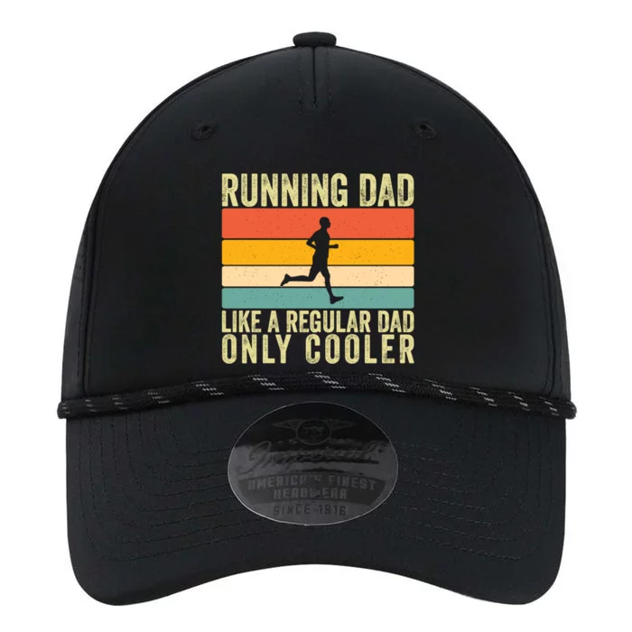 Running Dad Design For Father Day Marathon Runner Great Gift Performance The Dyno Cap