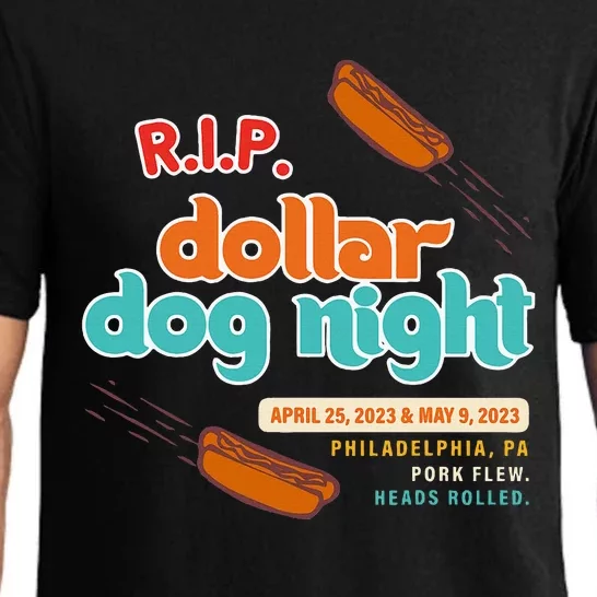 Rip Dollar Dog Night Pajama Set