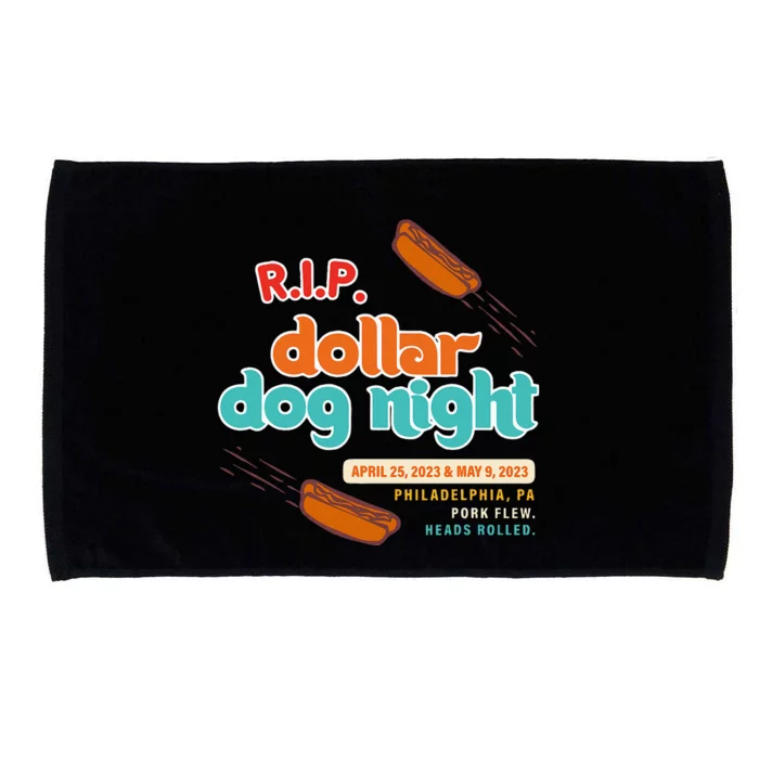 Rip Dollar Dog Night Microfiber Hand Towel