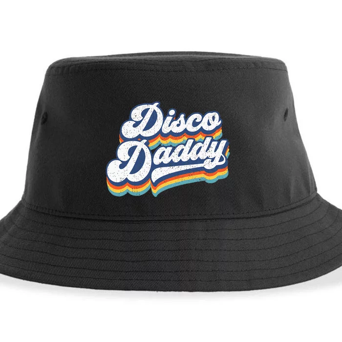 Retro Disco Daddy 60s 70s Party Costume Dad Sustainable Bucket Hat