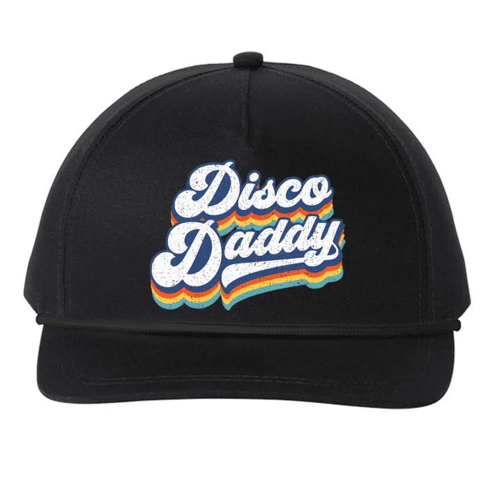 Retro Disco Daddy 60s 70s Party Costume Dad Snapback Five-Panel Rope Hat