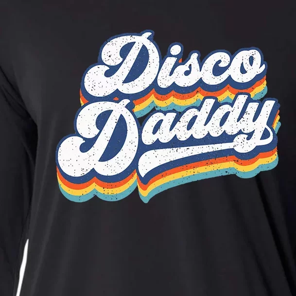 Retro Disco Daddy 60s 70s Party Costume Dad Cooling Performance Long Sleeve Crew