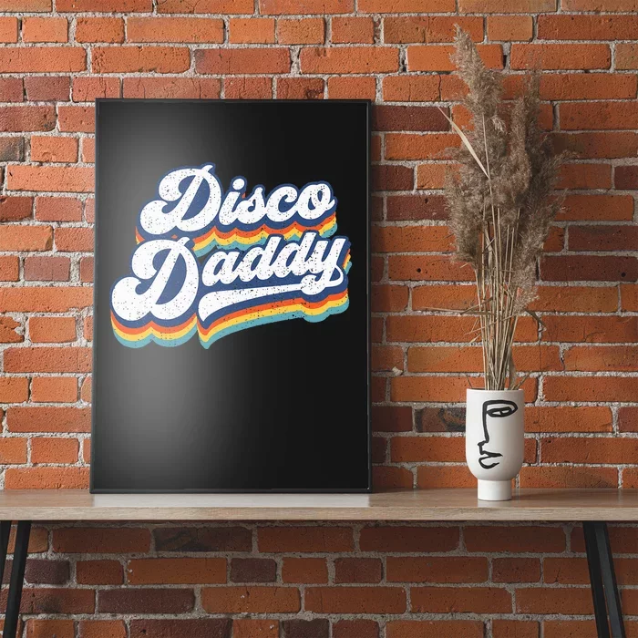 Retro Disco Daddy 60s 70s Party Costume Dad Poster