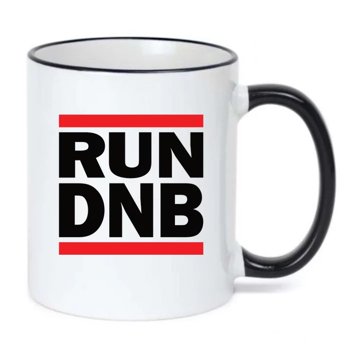 RUN DnB Drum And Bass Black Color Changing Mug