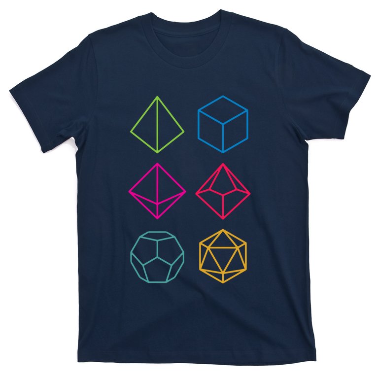 Roll Dungeons & Dragons Line Art Series T-Shirt