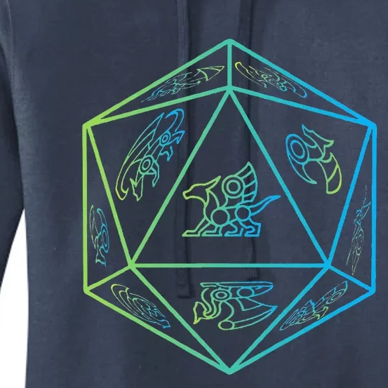 RPG Dragon Dice Polyhedral  RPG Women's Pullover Hoodie