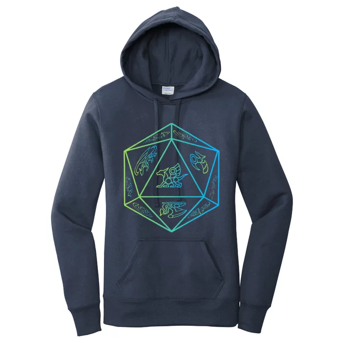 RPG Dragon Dice Polyhedral  RPG Women's Pullover Hoodie