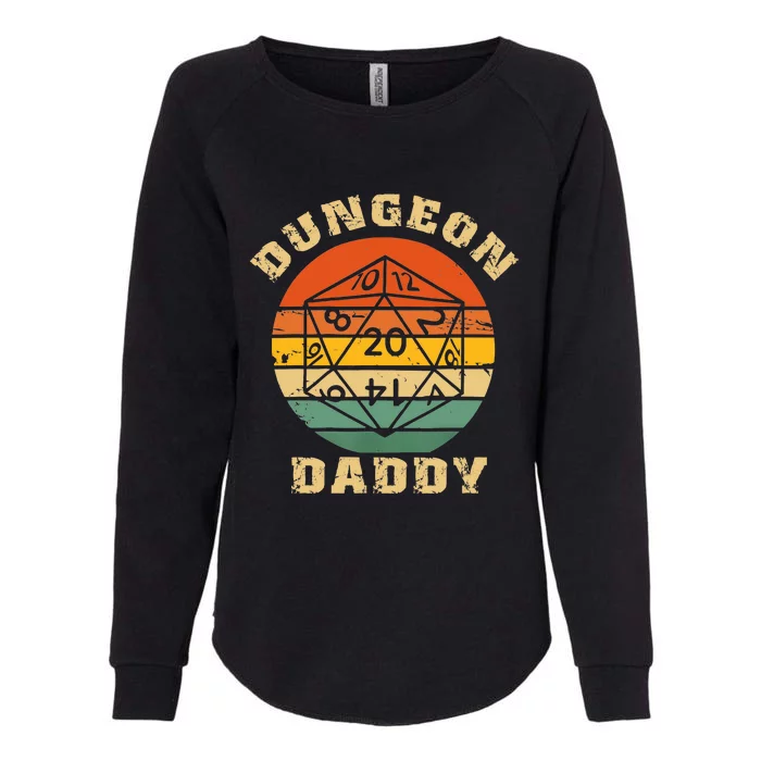 Retro Dungeon Daddy For Father Fathers Day Gift Womens California Wash Sweatshirt