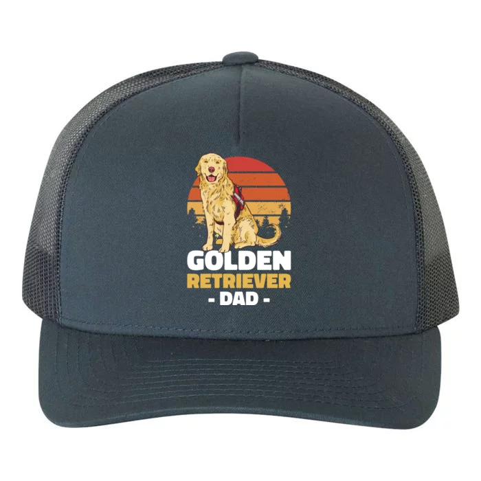 Retriever Dog Dad For Fathersday Ll Father Great Gift Yupoong Adult 5-Panel Trucker Hat