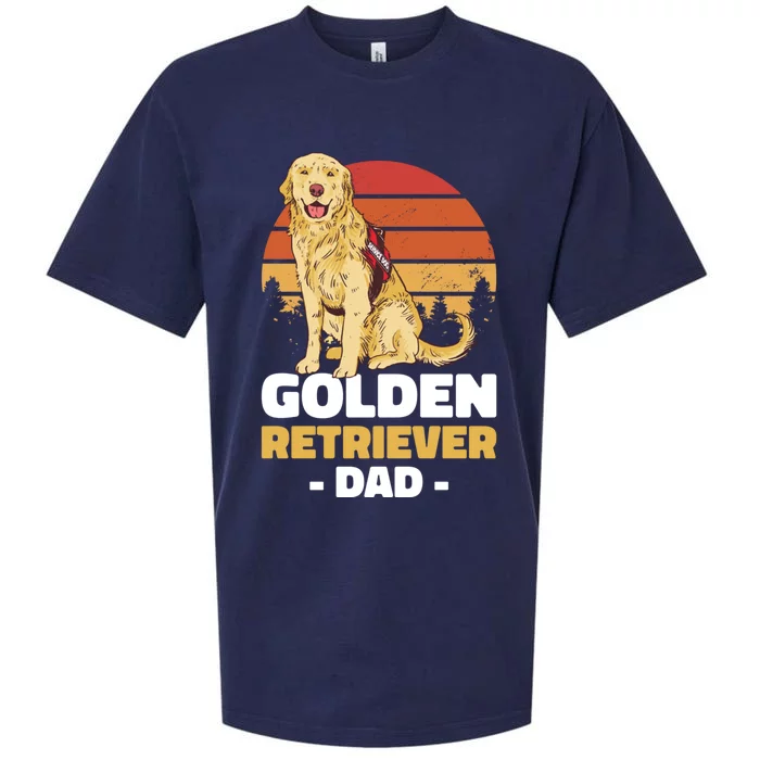 Retriever Dog Dad For Fathersday Ll Father Great Gift Sueded Cloud Jersey T-Shirt