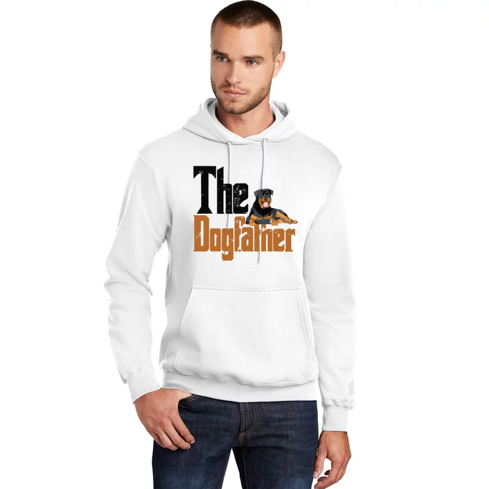 Rottweiler Dog Dad Dogfather Dogs Daddy Father Rottie Hoodie