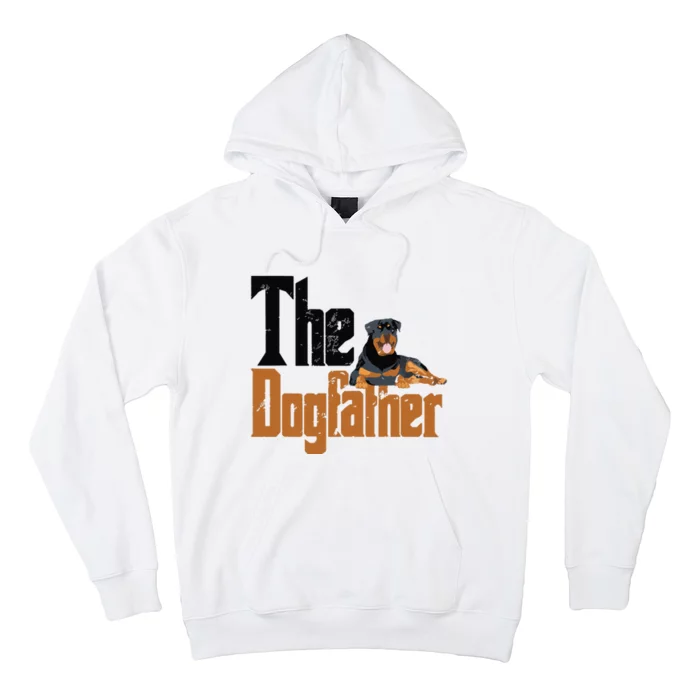 Rottweiler Dog Dad Dogfather Dogs Daddy Father Rottie Hoodie