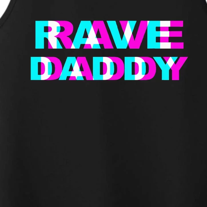 Rave Daddy EDM Music Festival Father Optical Illusion Trippy Performance Tank