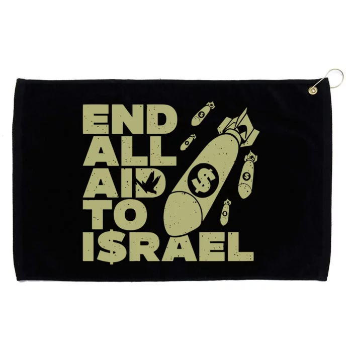 Ryan Dawson End All Aid To Israel Grommeted Golf Towel