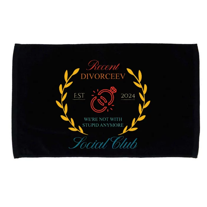 Recent Divorceev Est 2024 Microfiber Hand Towel