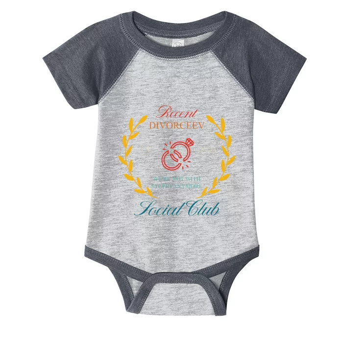 Recent Divorceev Est 2024 Infant Baby Jersey Bodysuit