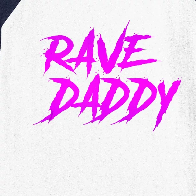 Rave Daddy EDM Rave Festival Outfit Baseball Sleeve Shirt