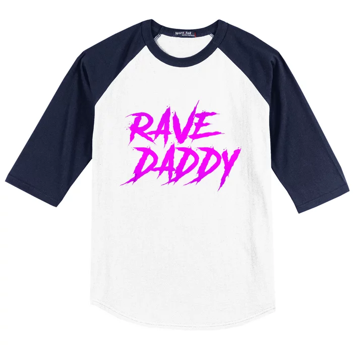 Rave Daddy EDM Rave Festival Outfit Baseball Sleeve Shirt