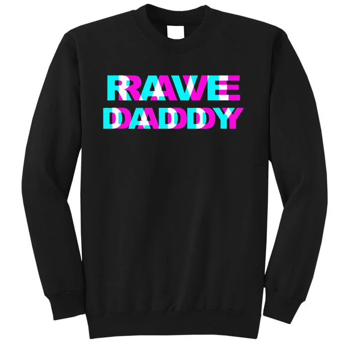 Rave Daddy EDM Music Festival Father Optical Illusion Trippy Sweatshirt