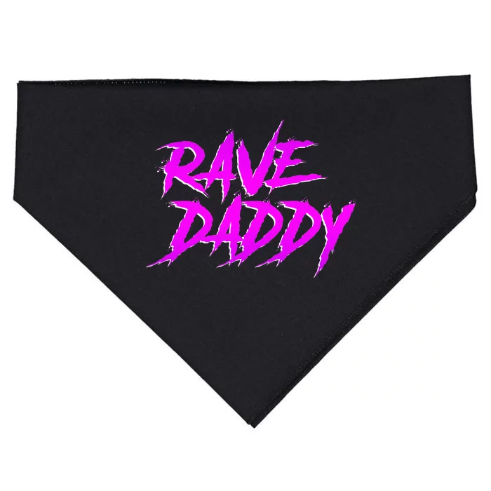 Rave Daddy Edm Rave Festival USA-Made Doggie Bandana