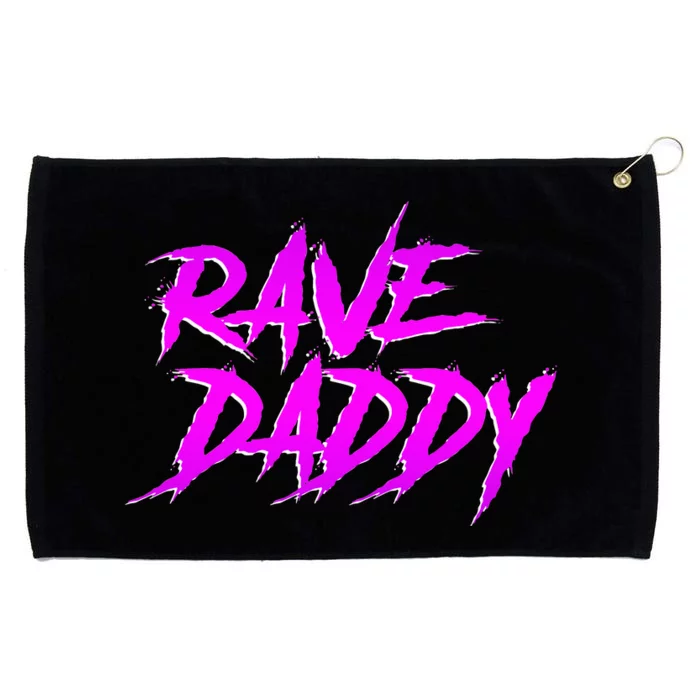 Rave Daddy Edm Rave Festival Grommeted Golf Towel