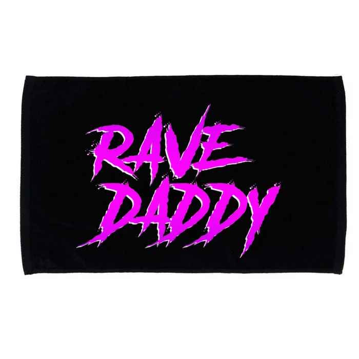 Rave Daddy Edm Rave Festival Microfiber Hand Towel