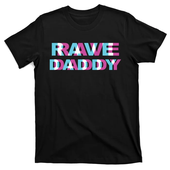 Rave Daddy Edm Music Festival Father Optical Illusion Trippy Tank Top T-Shirt