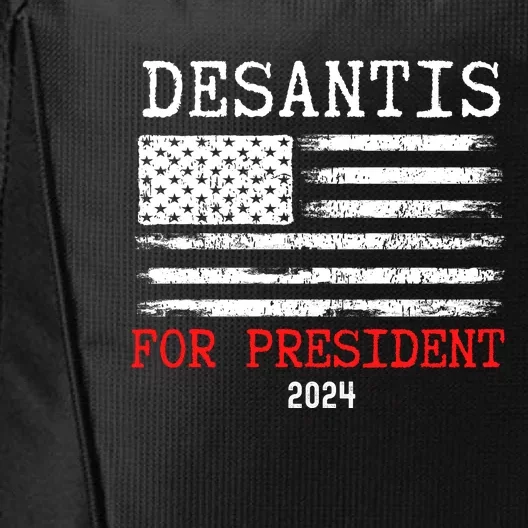 Ron Desantis For President 2024 City Backpack