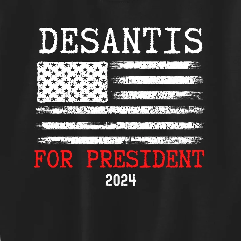 Ron Desantis For President 2024 Kids Sweatshirt