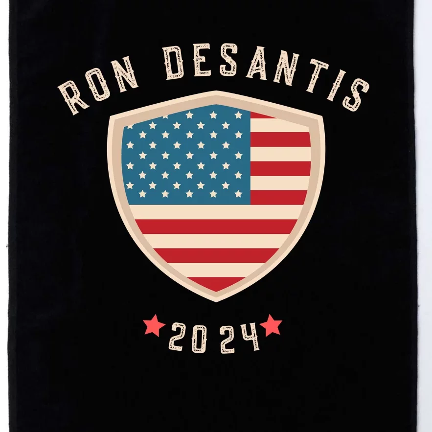 Ron Desantis For President 2024 Platinum Collection Golf Towel