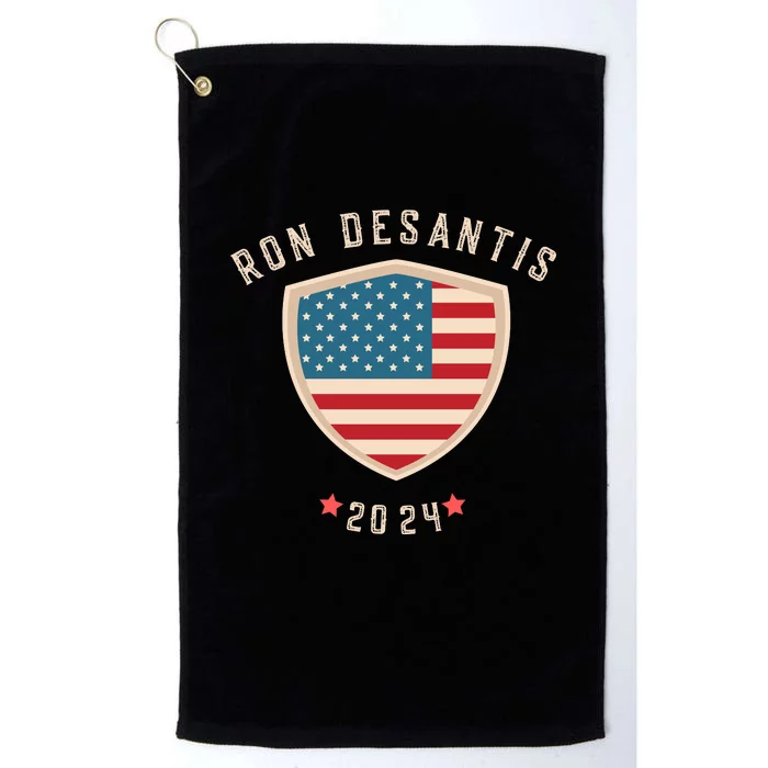 Ron Desantis For President 2024 Platinum Collection Golf Towel