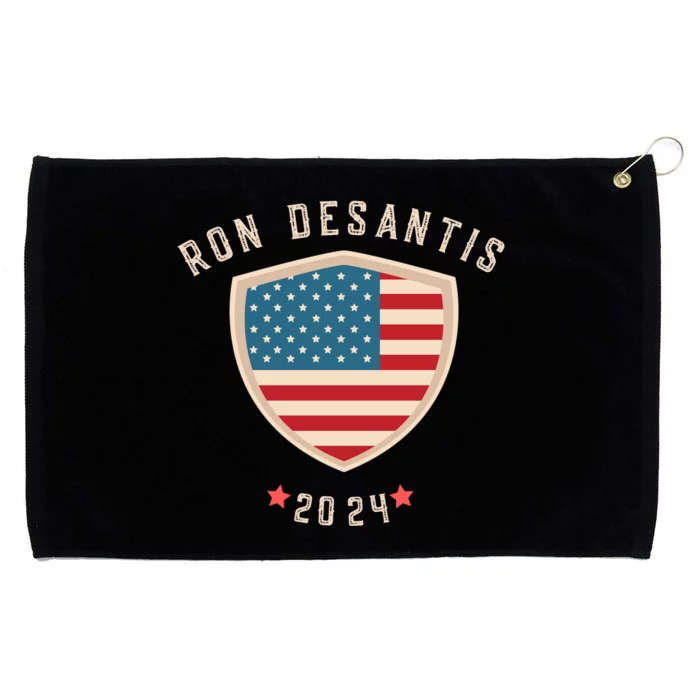 Ron Desantis For President 2024 Grommeted Golf Towel