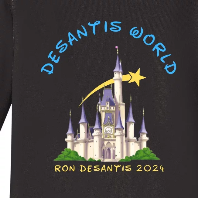 Ron Desantis For President 2024 Baby Long Sleeve Bodysuit