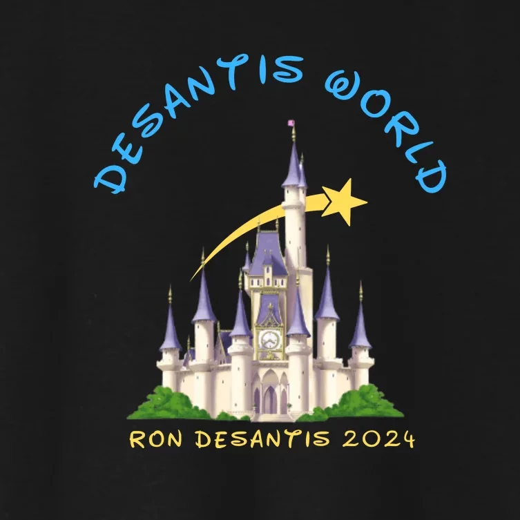 Ron Desantis For President 2024 Women's Crop Top Tee